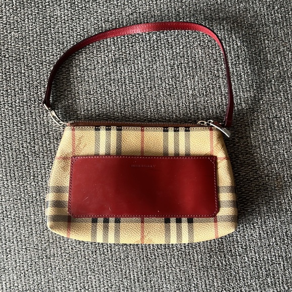 Burberry Bags Vintage Burberry Haymarket Check Mini Purse Poshmark